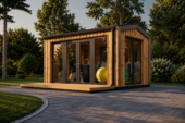 Gartenhaus ERMONES (34mm + Holzverschalung), 4x3m, 12m² – Bild 5