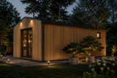 Gartenhaus TAURUS (34 mm + Holzverschalung), 7x4 m, 28 m² Isoliert – Bild 5