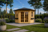 Gartenhaus ALAN (28mm), 3x3m, 9m²
