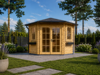 Gartenhaus ALAN (28mm), 3x3m, 9m²