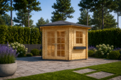 Gartenhaus ALAN (28mm), 3x3m, 9m² – Bild 3