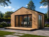 Gartenhaus ANTONIA 5x3m, 15m²