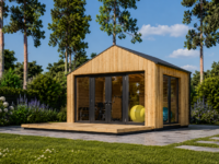 Gartenhaus ANTONIA – 4 × 3 m | 12 m²