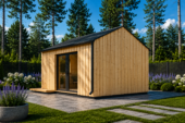 Gartenhaus ANTONIA - isoliert, 5×4 m, 20 m² – Bild 2