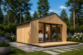 Gartenhaus ANTONIA - isoliert, 5×4 m, 20 m² – Bild 5