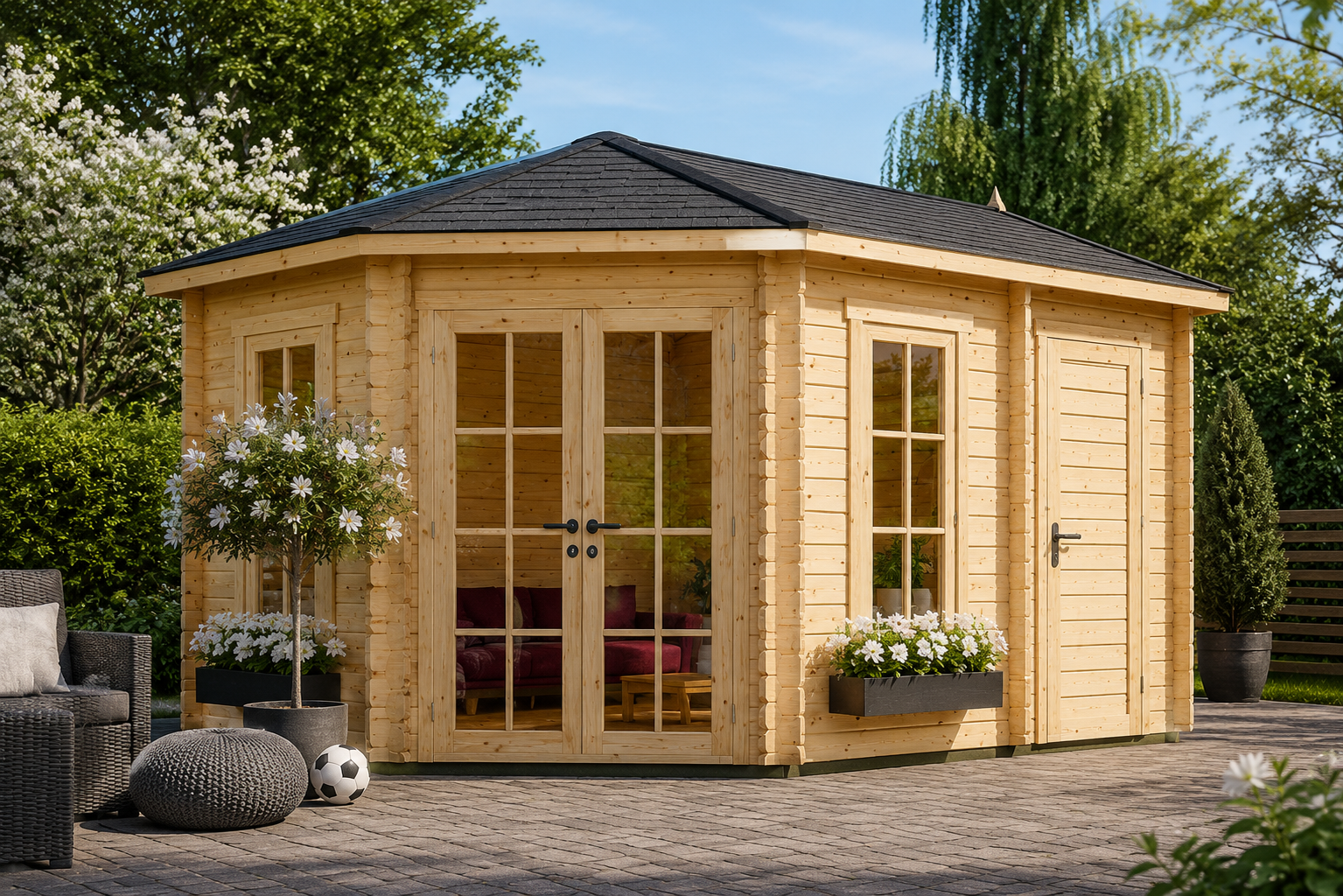 Gartenhaus-Kilian.png Gartenhaus KILIAN, 5x3m, 15m² – Bild 1
