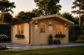 Gartenhaus Nele, 6x6m, 36m²
