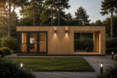 Gartenhaus PREMIUM mit Terrasse 5x3 m, 15 m² + 9 m² Isoliert – Bild 3