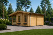 Gartenhaus ROLAND 5x5 m, 25 m² – Bild 4