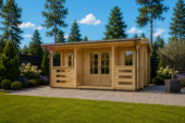 Gartenhaus ROLAND 5x5 m, 25 m² – Bild 2