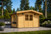 Premium Gartenhaus RUDI (34mm) 4x3m, 12m² – Bild 4