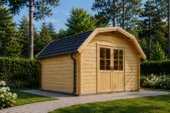 Gartenhaus OHIO (34 mm), 4x4 m, 16 m²