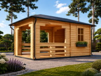 Gartenpavillon Florida (28mm), 3x5m, 15m²