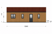 Holzhaus NIKI (Isoliert, 66 mm + Holzverschalung), 66 m² – Bild 9