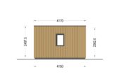 Premium Gartenhaus (34mm + Holzverschalung), 6x4m, 24m² Extra Isoliert – Bild 10