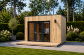Premium Gartenhaus Tobi (34 mm + Holzverschalung) 4,1x2,4 m,10 m² Estra Isoliert – Bild 4