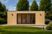 Premium Gartenhaus (34 mm + Holzverschalung) 7x4 m, 28 m² Isoliert – Bild 5