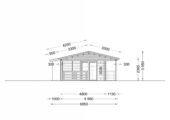 Blockbohlenhaus TRAUNSEE (44+44 mm) · 50 m² · Extra Isoliert – Bild 10