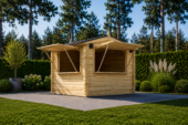 Verkaufsstand (28mm), 3x3m, 9m²