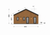 Wohnhaus Enns (66 mm + Holzverschalung) inkl. Isolierung, 130 m² – Bild 11
