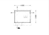 Gartenhaus WIEN 4x3m, 25m² – Bild 6