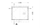 Gartenhaus WIEN 5x4 m, 20 m² – Bild 5