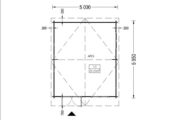 Premium Gartenhaus WIEN, 5x6 m, 30 m² 44mm – Bild 6