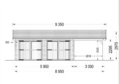 Doppelgarage (44 mm) 6x6m mit Carport 3x6m, 54m² – Bild 8