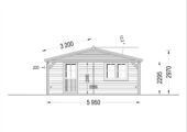 Doppelgarage (44 mm) 6x6m mit Carport 3x6m, 54m² – Bild 9