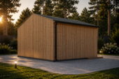 Gartenhaus ELSA (34 mm + Holzverschalung), 5x3m, 15m² Isoliert – Bild 4