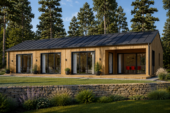Wohnhaus Enns (66 mm + Holzverschalung) inkl. Isolierung, 130 m² – Bild 7