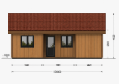 Holzhaus Ulrich (Premium-Isoliert) , 60 m² – Bild 8
