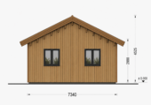 Holzhaus Ulrich (Premium-Isoliert) , 60 m² – Bild 9