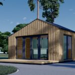 Premium GartenhausTONIA (34 mm + Holzverschalung), 5x3 m, 15 m²